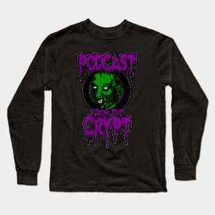 Podcast from the Crypt logo Long Sleeve T-Shirt